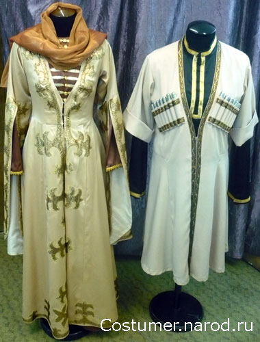Чеченский костюм рисунок (48 фото)